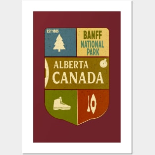 Banff National Park Canada Alberta Posters and Art